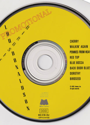 Lou Donaldson : Birdseed (CD, Album, Promo)