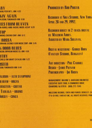 Lou Donaldson : Birdseed (CD, Album, Promo)