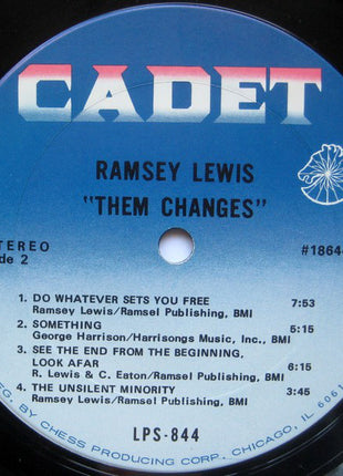 Ramsey Lewis : Them Changes (LP, Album)