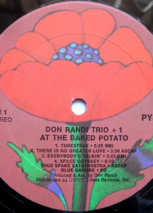 Don Randi Trio + 1* : At The Baked Potato (LP, Album)