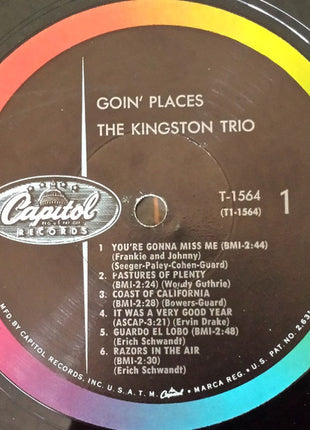 Kingston Trio : Goin' Places (LP, Album, Mono)