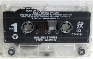 The Rolling Stones : Steel Wheels (Cass, Album)