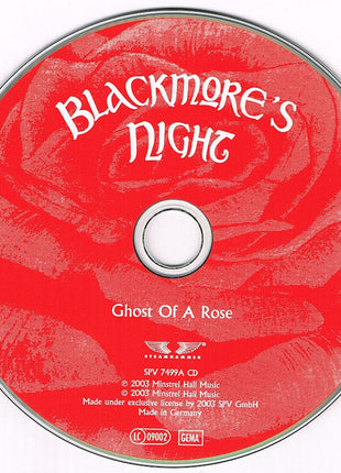 Blackmore's Night : Ghost Of A Rose (CD, Album, Enh)