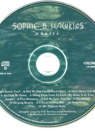 Sophie B. Hawkins : Whaler (CD, Album)