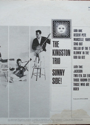 Kingston Trio : Sunny Side! (LP, Album, Mono)