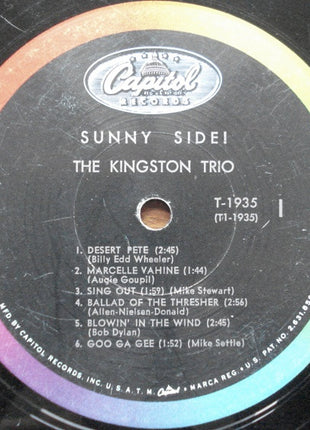 Kingston Trio : Sunny Side! (LP, Album, Mono)