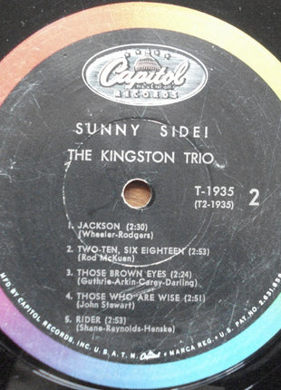 Kingston Trio : Sunny Side! (LP, Album, Mono)