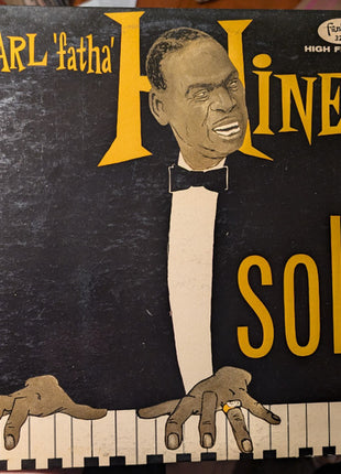 Earl Hines : Solo (LP, Album, Mono, Red)