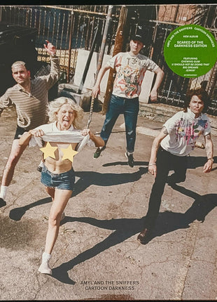 Amyl and The Sniffers : Cartoon Darkness (LP, Album, Ltd, Glo)