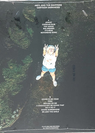 Amyl and The Sniffers : Cartoon Darkness (LP, Album, Ltd, Glo)