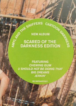 Amyl and The Sniffers : Cartoon Darkness (LP, Album, Ltd, Glo)