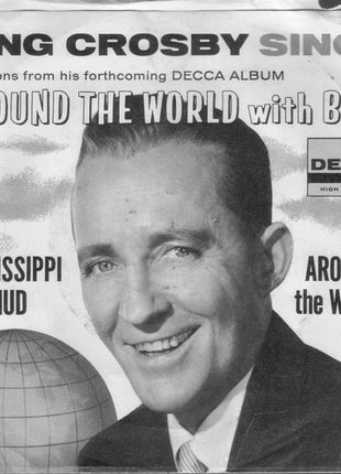 Bing Crosby : Around The World / Mississippi Mud (7", Single, Promo)