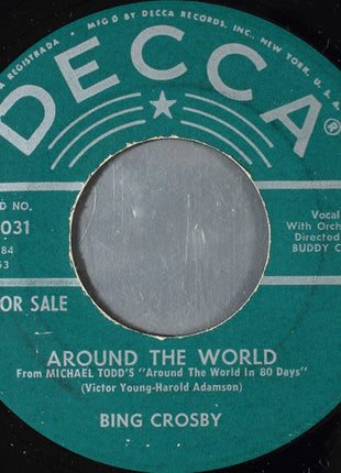 Bing Crosby : Around The World / Mississippi Mud (7", Single, Promo)