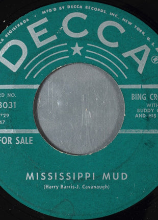 Bing Crosby : Around The World / Mississippi Mud (7", Single, Promo)