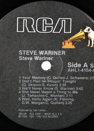 Steve Wariner : Steve Wariner (LP, Album)