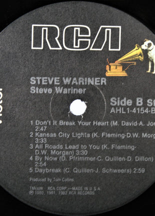 Steve Wariner : Steve Wariner (LP, Album)