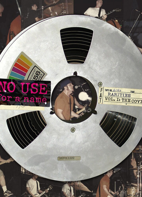 the album cover for No Use For A Name - Rarities Vol. 1: The Covers [LP]
