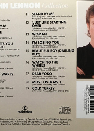 John Lennon : The John Lennon Collection (CD, Comp, Club, RE)