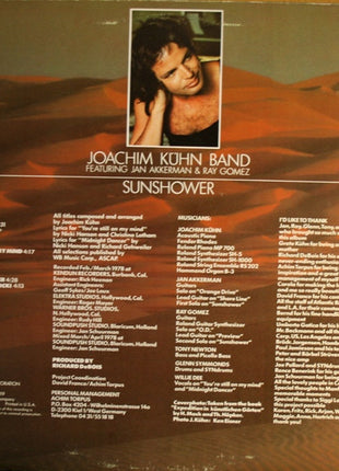 Joachim Kühn Band Featuring Jan Akkerman & Ray Gomez : Sunshower (LP, Album, PR )