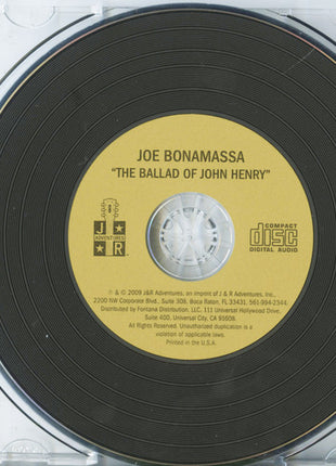 Joe Bonamassa : The Ballad Of John Henry (CD, Album)
