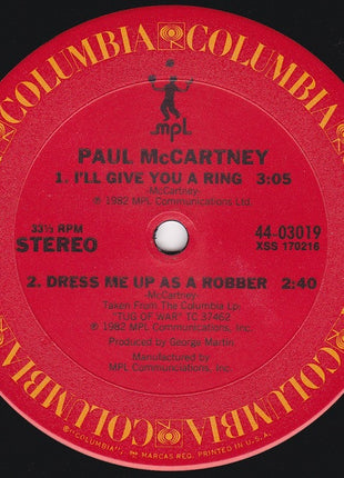 Paul McCartney : Take It Away (12")