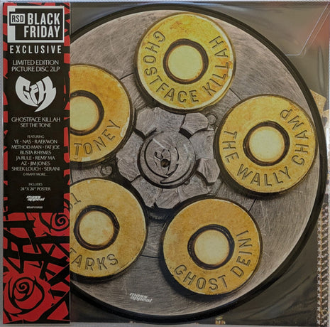 Ghostface Killah : Set The Tone (Guns & Roses) (2xLP, Album, RSD, Ltd, Pic)