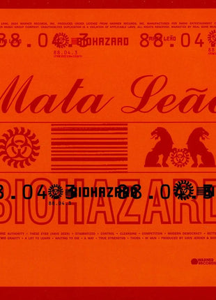 Biohazard : Mata Leão (LP, Album, RSD, Ltd, RE, Tan)