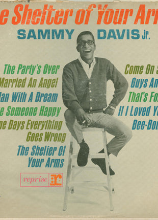 Sammy Davis Jr. : The Shelter Of  Your Arms (LP, Album, Mono)