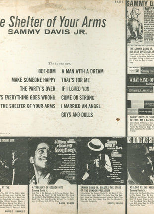 Sammy Davis Jr. : The Shelter Of  Your Arms (LP, Album, Mono)