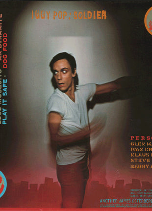 Iggy Pop : Soldier (LP, Album, Ter)