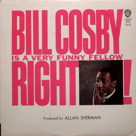 Bill Cosby : Bill Cosby Is A Very Funny Fellow Right! (LP, Album, Mono, Pit)