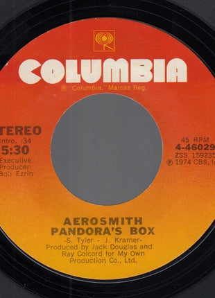 Aerosmith : Same Old Song And Dance (7", Single, Styrene)
