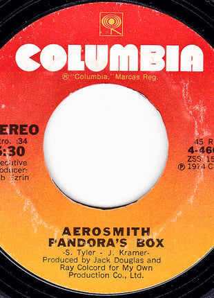 Aerosmith : Same Old Song And Dance (7", Single, Styrene)