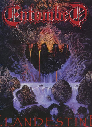 the album cover for Entombed - Clandestine