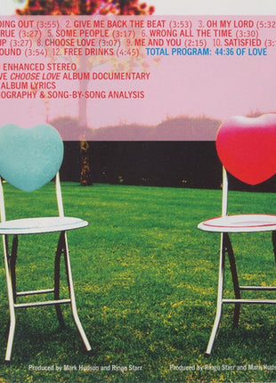 Ringo Starr : Choose Love (Hybrid, DualDisc, Album, NTSC, Reg)