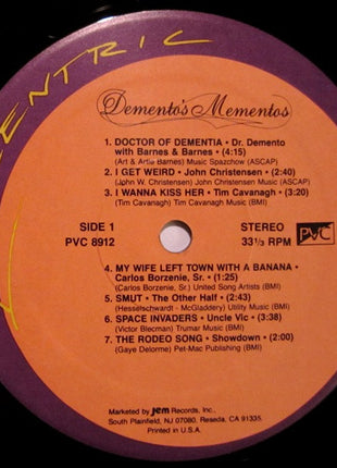 Dr. Demento : Demento's Mementos (LP, Album, Comp)