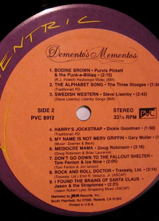 Dr. Demento : Demento's Mementos (LP, Album, Comp)