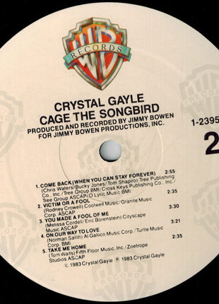 Crystal Gayle : Cage The Songbird (LP, Album)