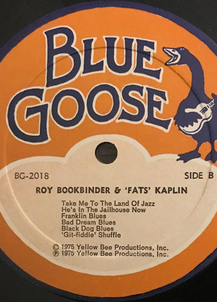 Roy Bookbinder* & 'Fats' Kaplin* : Git-Fiddle Shuffle (LP, Album)