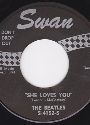 The Beatles : She Loves You / I'll Get You  (7", Single, Bla)