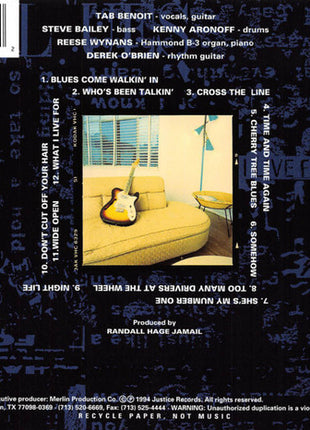 Tab Benoit : What I Live For (CD, Album)