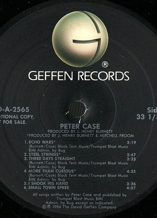Peter Case : Peter Case (LP, Album, Promo)