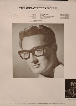 Buddy Holly : The Great Buddy Holly (LP, Album)