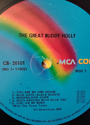 Buddy Holly : The Great Buddy Holly (LP, Album)