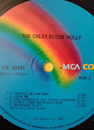Buddy Holly : The Great Buddy Holly (LP, Album)