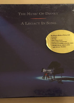 Various : The Music Of Disney - A Legacy In Song (3xCass, Comp)