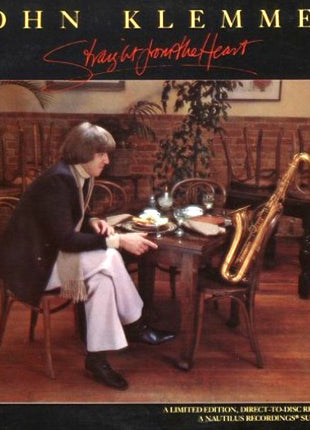 John Klemmer : Straight From The Heart (LP, Album, Ltd, Dir)