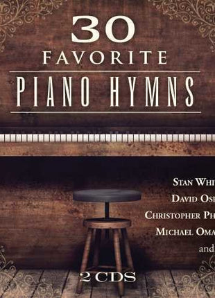 the album cover for 30 Favorite Piano Hymns / Various - 30 Favorite Piano Hymns