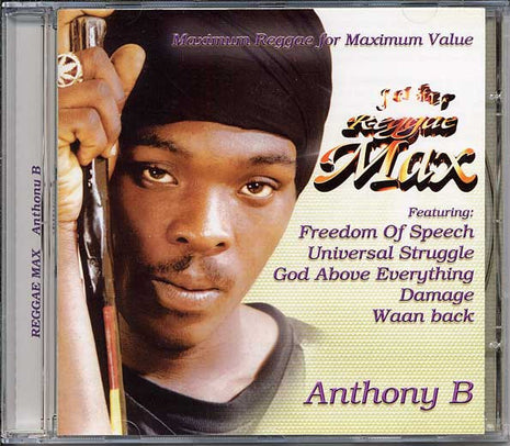 Anthony B : Jet Star Reggae Max (CD, Comp)