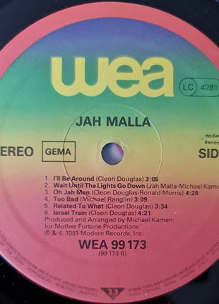 Jah Malla : Jah Malla (LP, Album)